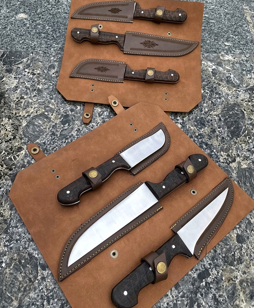 kurban bıçak seti kesme yüzme sıyırma 3lü